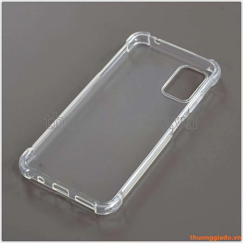 Ốp lưng dẻo trong suốt HTC Desire 21 Pro, tăng cường chống sốc 4 góc