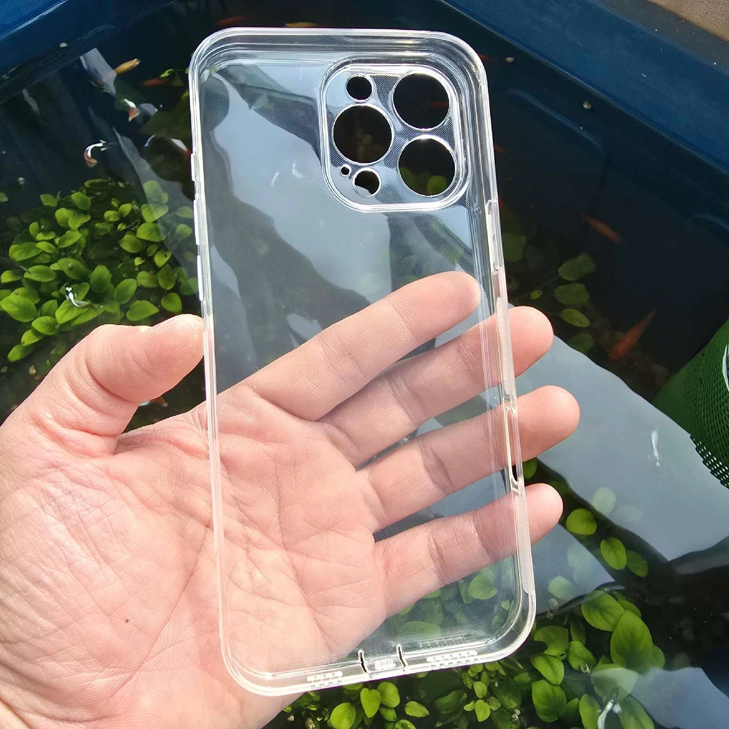 ốp lưng dẻo trong suốt iPhone 16 Pro Max hiệu Vu Case