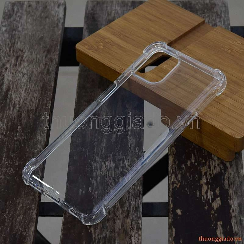 Ốp lưng dẻo trong suốt Motorola Edge 20 Lite, tăng cường chống sốc 4 góc