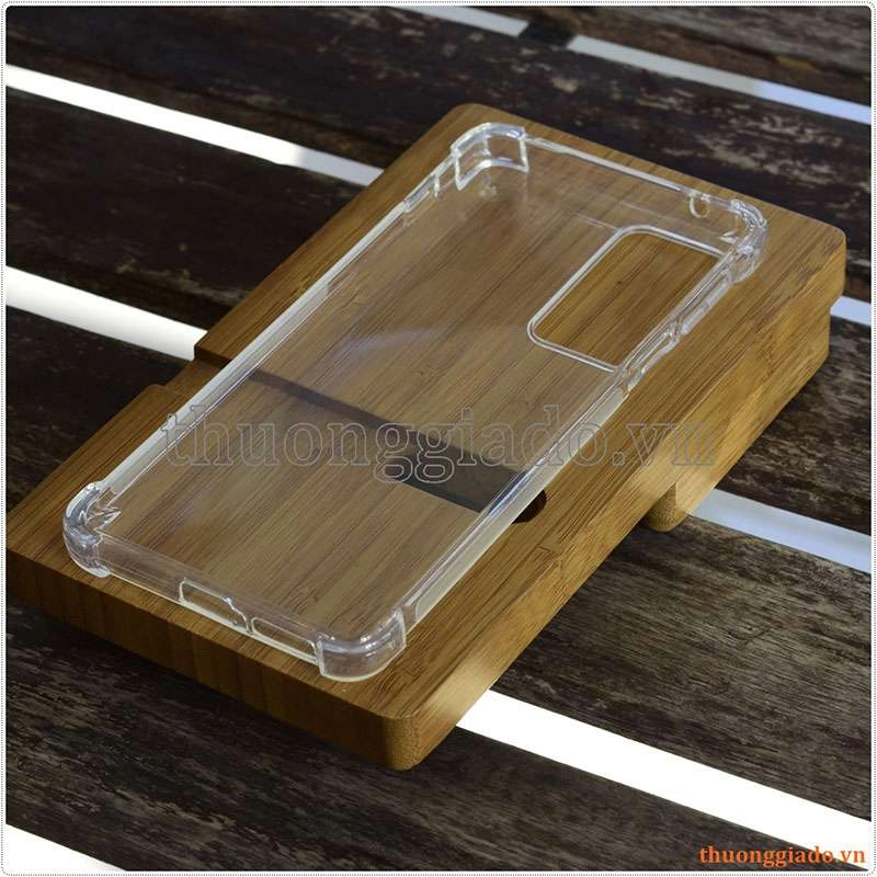 Ốp lưng dẻo trong suốt Motorola Edge 20 Pro, tăng cường chống sốc 4 góc