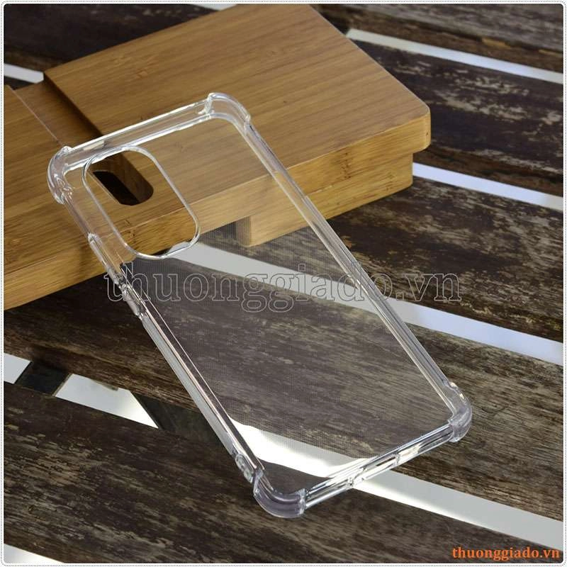 Ốp lưng dẻo trong suốt Motorola Edge (2022), chống sốc 4 góc