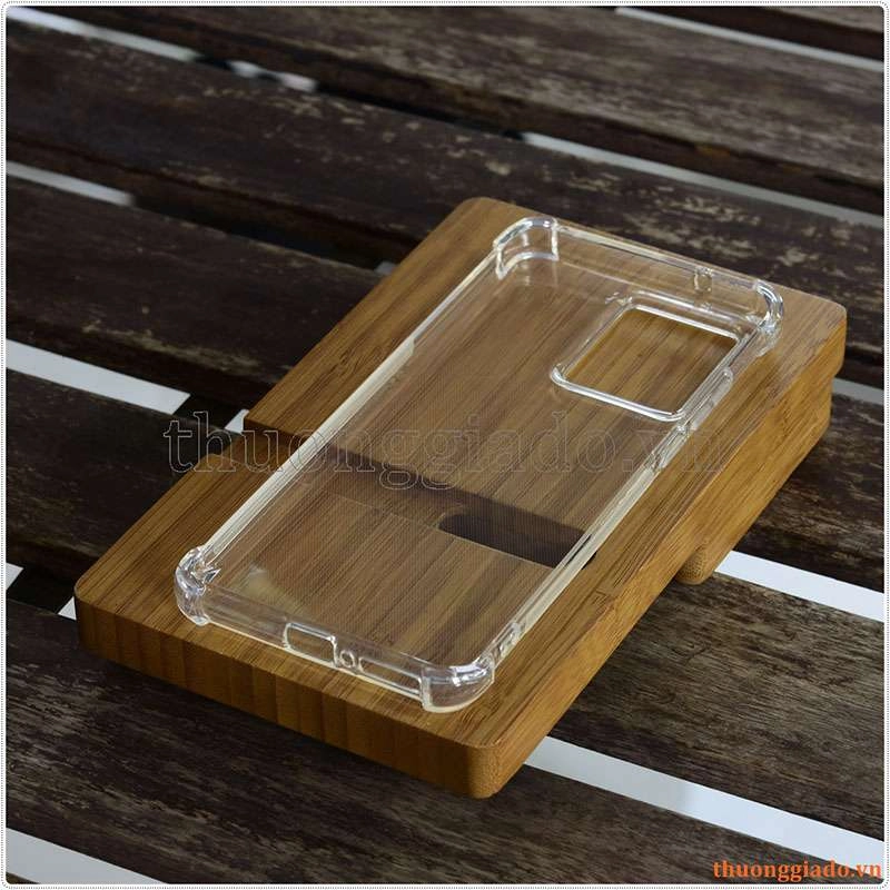 Ốp lưng dẻo trong suốt Motorola Edge 40 Neo 5G, chống sốc 4 góc