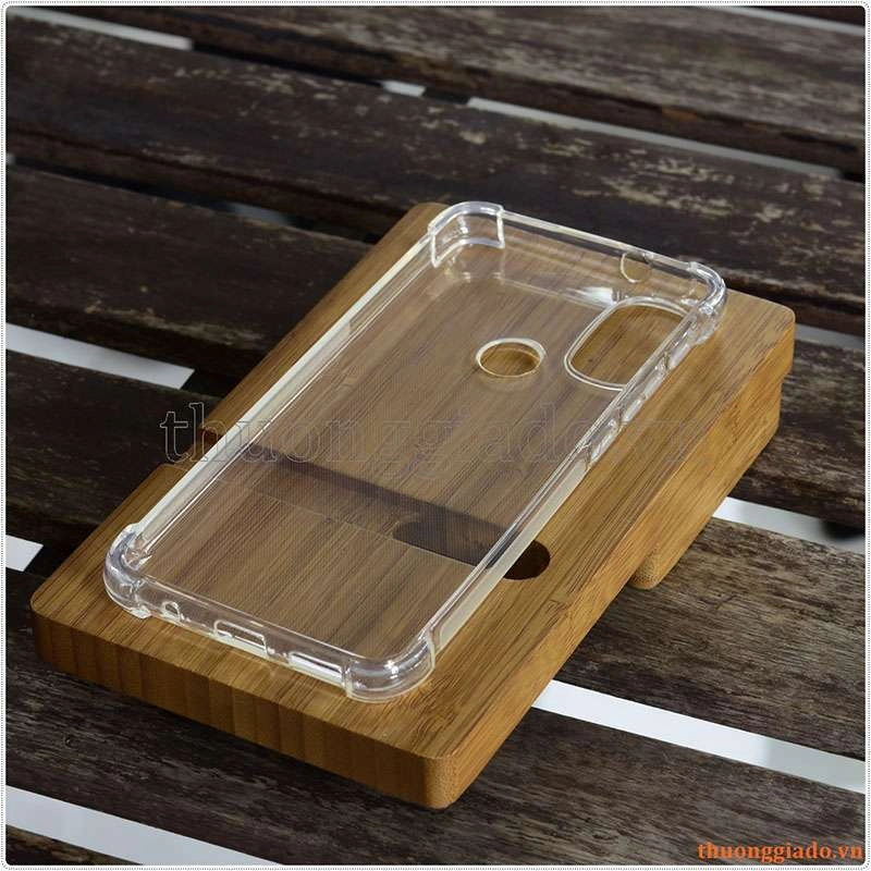 Ốp lưng dẻo trong suốt Motorola Moto E30/ Motorola Moto E40, chống sốc 4 góc