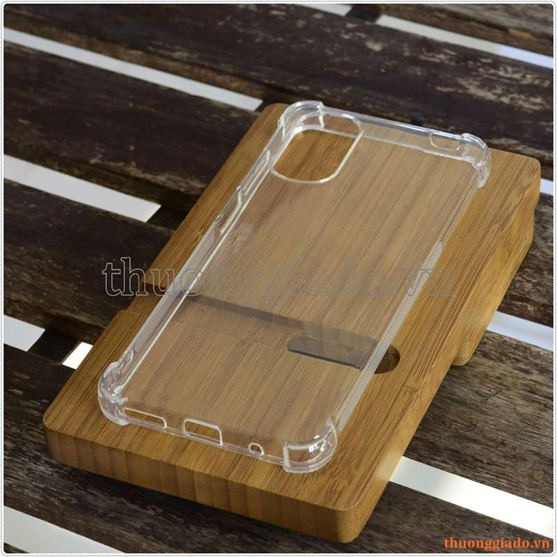 Ốp lưng dẻo trong suốt Motorola Moto E32/ Motorola Moto E32s, chống sốc 4 góc