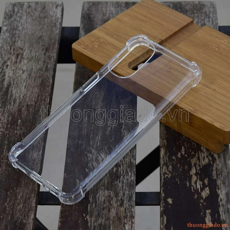 Ốp lưng dẻo trong suốt Motorola Moto G 5G (2022), tăng cường chống sốc 4 góc