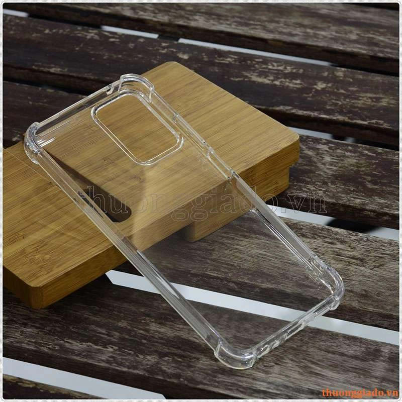 Ốp lưng dẻo trong suốt Motorola Moto G Power 5G (2024), chống sốc 4 góc