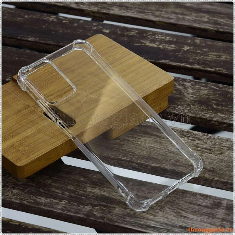 Ốp lưng dẻo trong suốt Motorola Moto G Power 5G (2024), chống sốc 4 góc