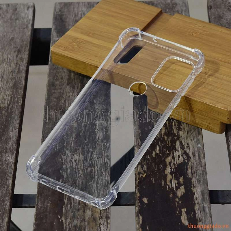 Ốp lưng dẻo trong suốt Motorola Moto G Stylus , tăng cường chống sốc 4 góc