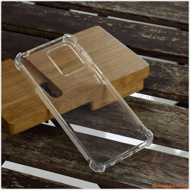 Ốp lưng dẻo trong suốt Motorola Moto G14 (4G), chống sốc 4 góc