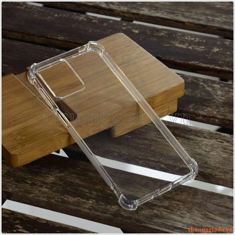 Ốp lưng dẻo trong suốt Motorola Moto G14 (4G), chống sốc 4 góc