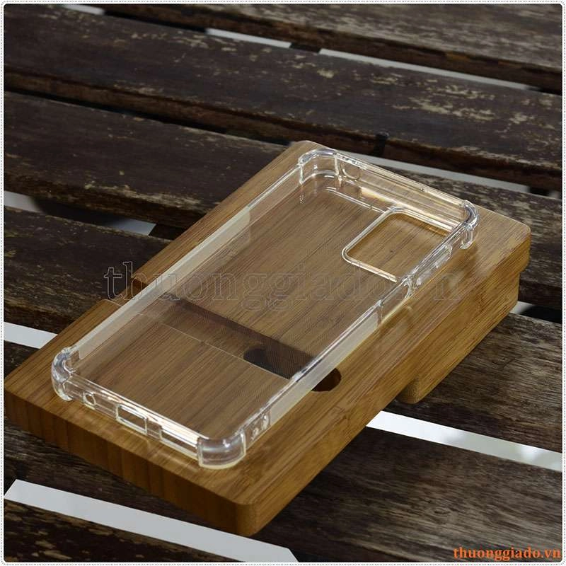 Ốp lưng dẻo trong suốt Motorola Moto G14 (4G), chống sốc 4 góc