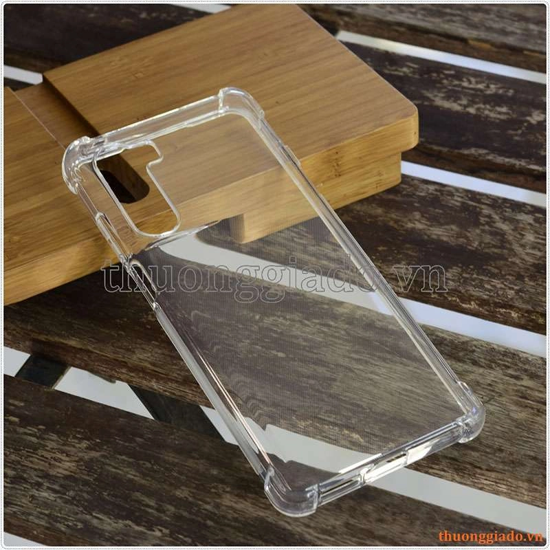 Ốp lưng dẻo trong suốt Motorola Moto G200, chống sốc 4 góc