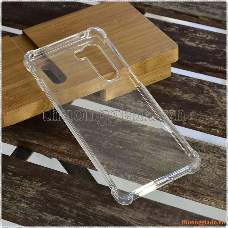 Ốp lưng dẻo trong suốt Motorola Moto G200, chống sốc 4 góc