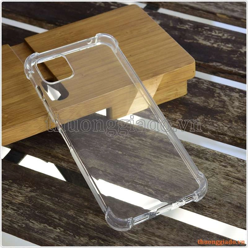 Ốp lưng dẻo trong suốt Motorola Moto G50, chống sốc 4 góc