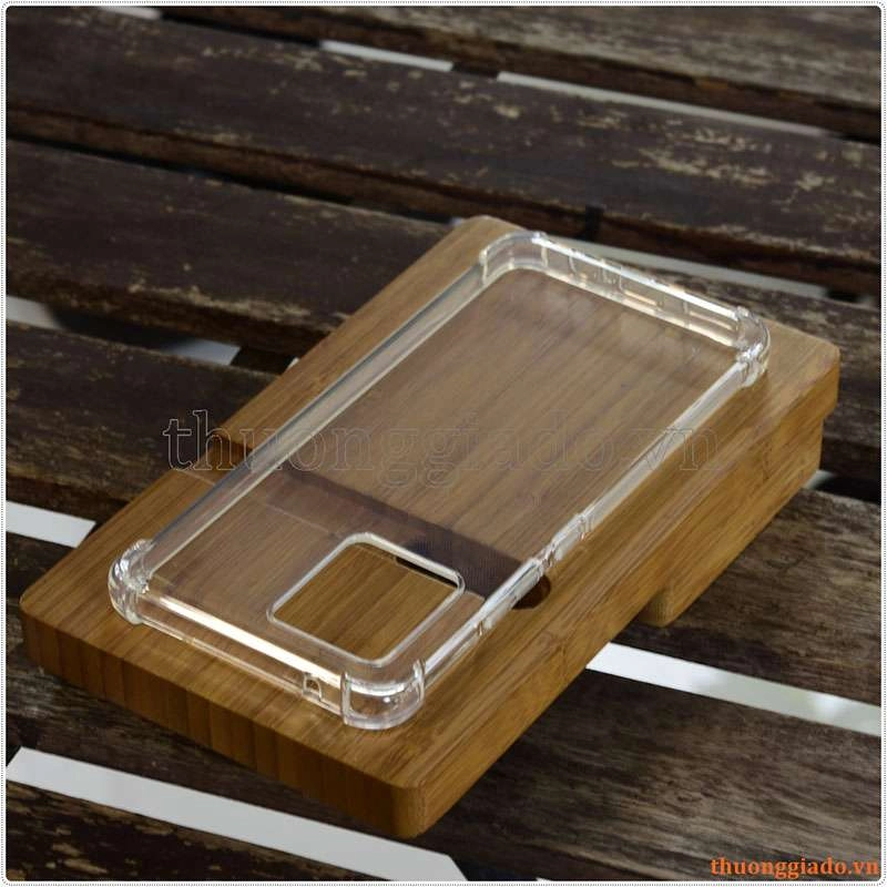 Ốp lưng dẻo trong suốt Motorola Moto G72 (4G), chống sốc 4 góc