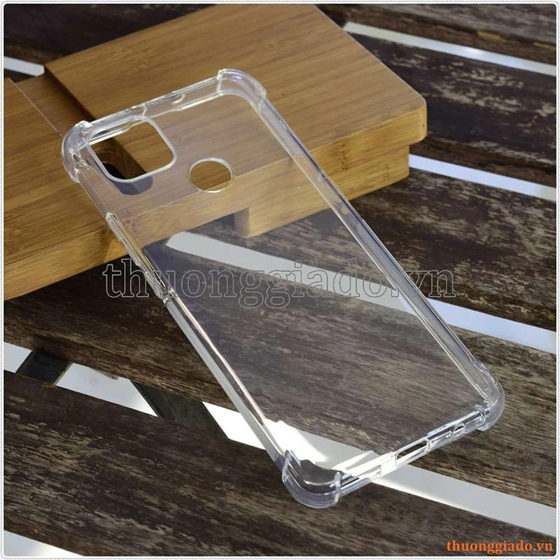 Ốp lưng dẻo trong suốt Motorola Moto G9 Power, chống sốc 4 góc