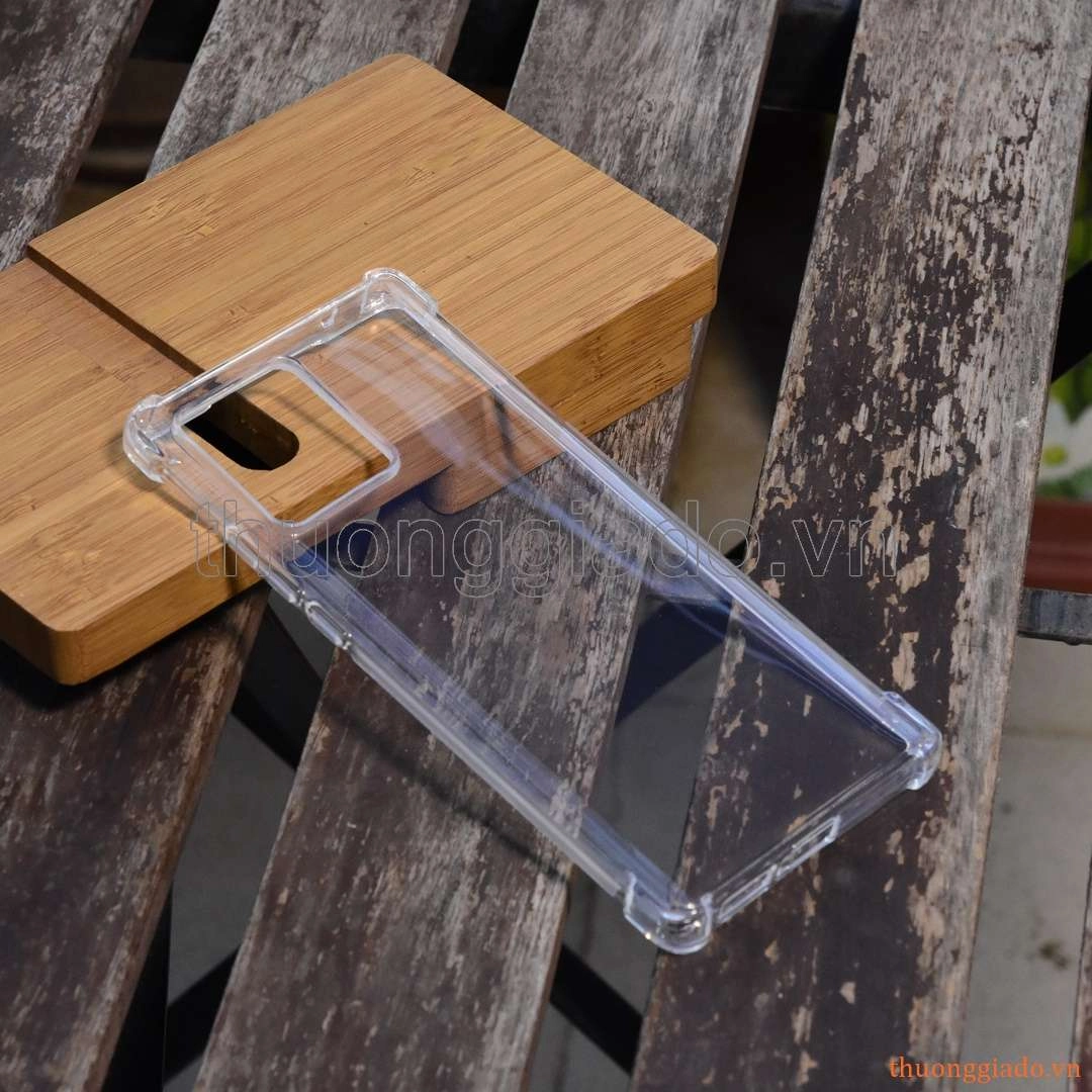 Ốp lưng dẻo trong suốt Motorola Moto X30 Pro, tăng cường chống sốc 4 góc