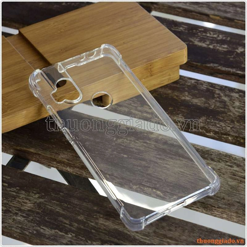 Ốp lưng dẻo trong suốt Motorola One Hyper, chống sốc 4 góc