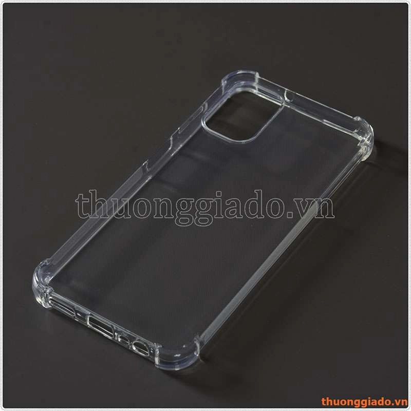 Ốp lưng dẻo trong suốt Nokia G60 5G, tăng cường chống sốc 4 góc