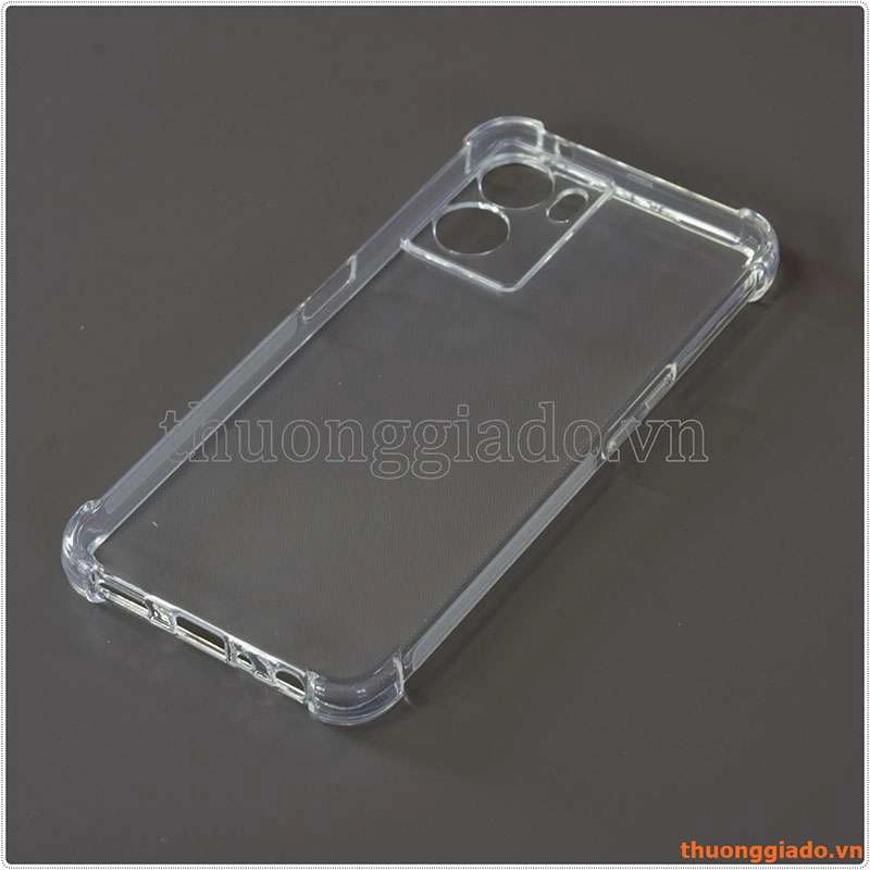 Ốp lưng dẻo trong suốt OnePlus Nord N300, tăng cường chống sốc 4 góc