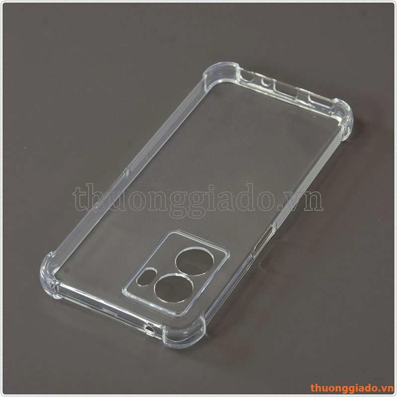 Ốp lưng dẻo trong suốt OnePlus Nord N300, tăng cường chống sốc 4 góc