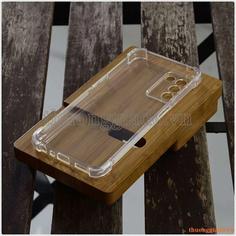 Ốp lưng dẻo trong suốt OPPO K9s, tăng cường chống sốc 4 góc