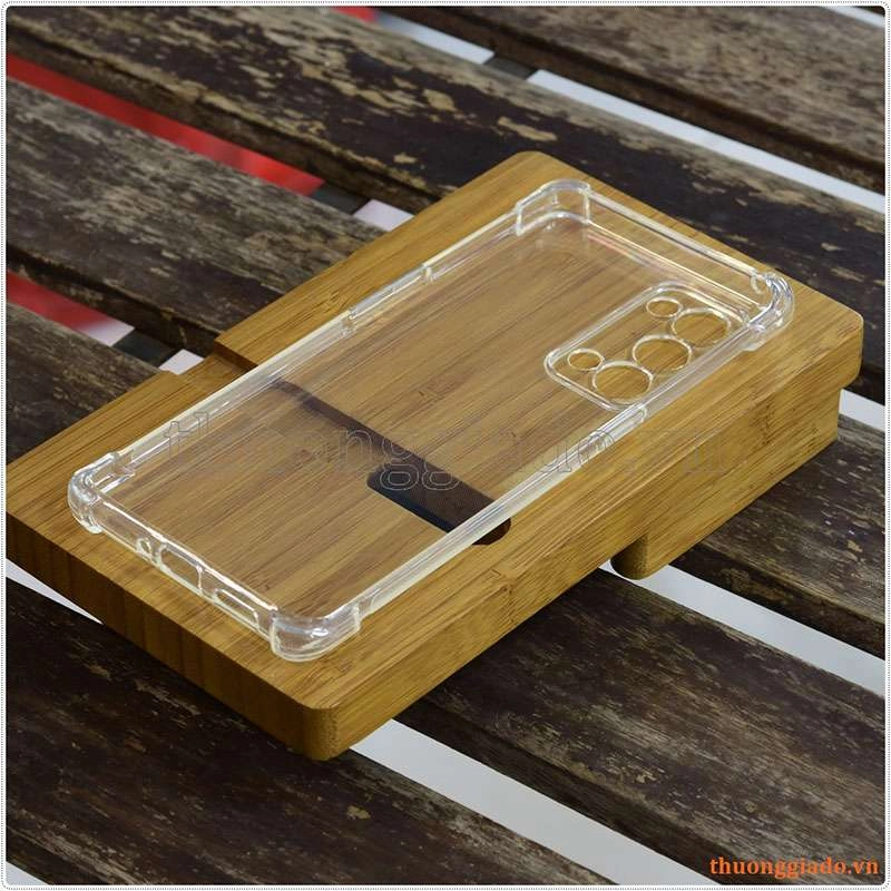 Ốp lưng dẻo trong suốt OPPO Reno6 Pro Plus, tăng cường chống sốc 4 góc