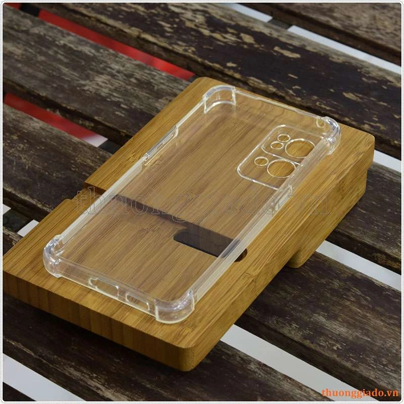 Ốp lưng dẻo trong suốt Oppo Reno7 Pro (5G), tăng cường chống sốc 4 góc