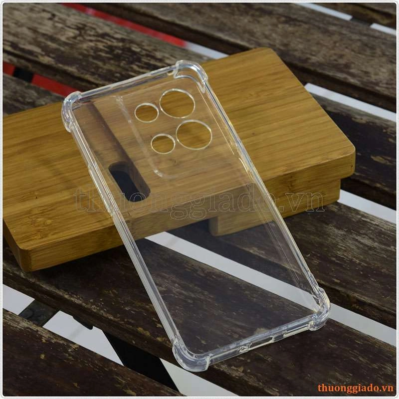 Ốp lưng dẻo trong suốt Oppo Reno8 Pro 5G (China), tăng cường chống sốc 4 góc