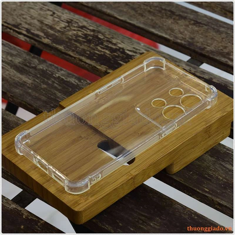 Ốp lưng dẻo trong suốt Oppo Reno8 Pro 5G (China), tăng cường chống sốc 4 góc