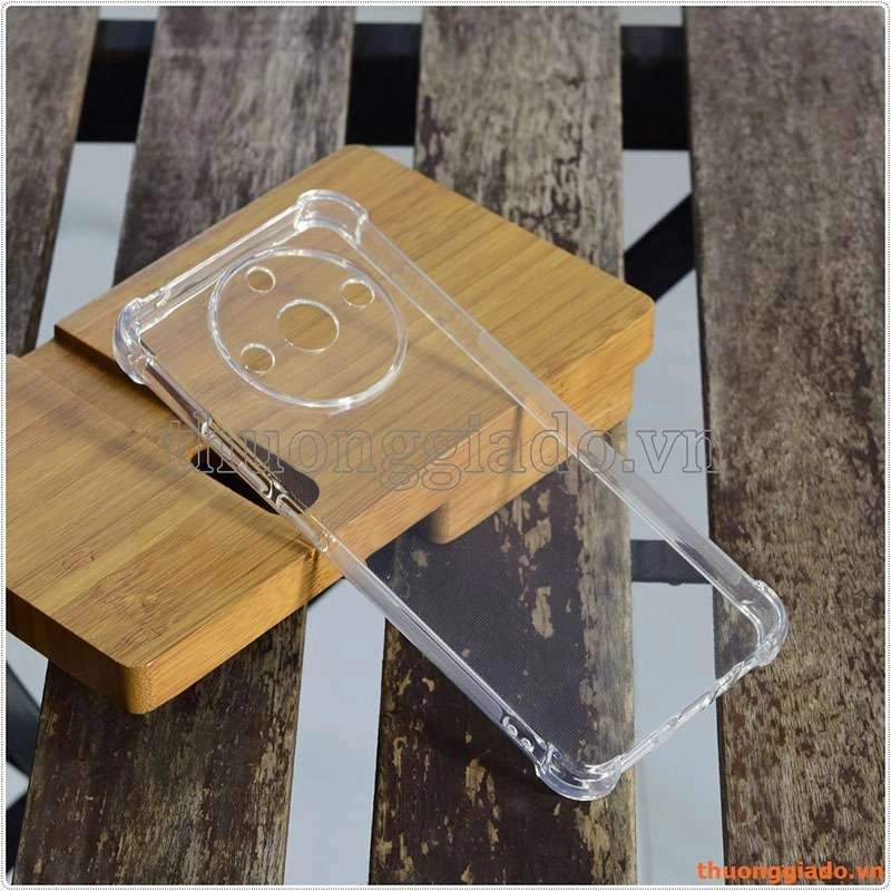 Ốp lưng dẻo trong suốt Realme 11 (5G), tăng cường chống sốc 4 góc