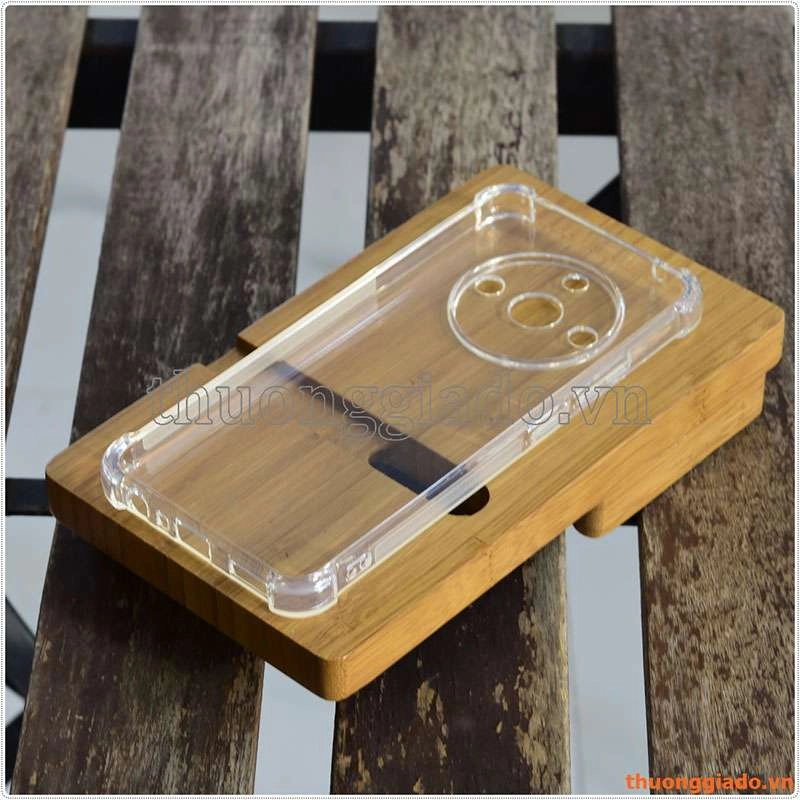 Ốp lưng dẻo trong suốt Realme 11 (5G), tăng cường chống sốc 4 góc