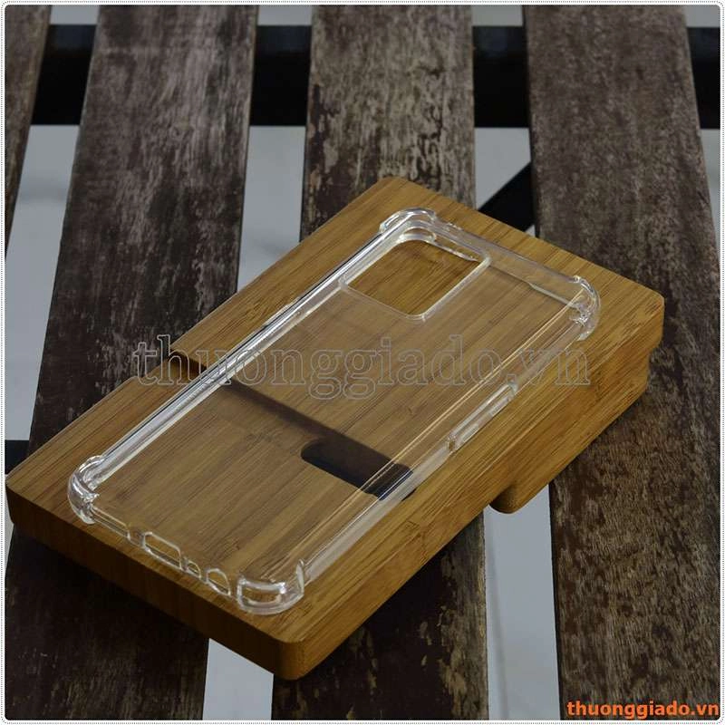 Ốp lưng dẻo trong suốt Realme 9 Pro Plus, tăng cường chống sốc 4 góc