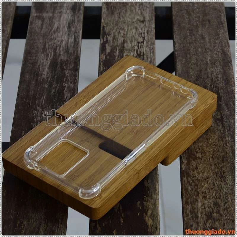 Ốp lưng dẻo trong suốt Realme 9 Pro Plus, tăng cường chống sốc 4 góc