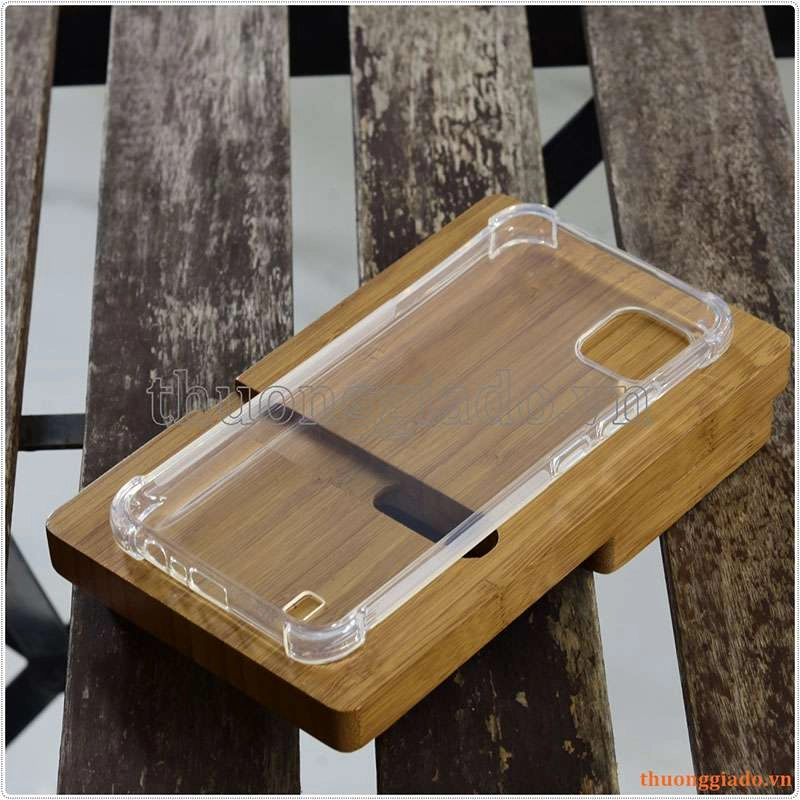 Ốp lưng dẻo trong suốt Realme C20/ Realme C11 (2021), tăng cường chống sốc 4 góc