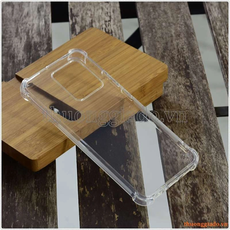 Ốp lưng dẻo trong suốt Realme C30 (4G), tăng cường chống sốc 4 góc