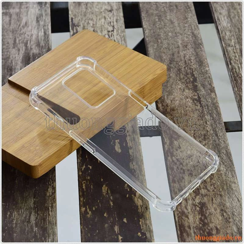 Ốp lưng dẻo trong suốt Realme C35 (4G), tăng cường chống sốc 4 góc