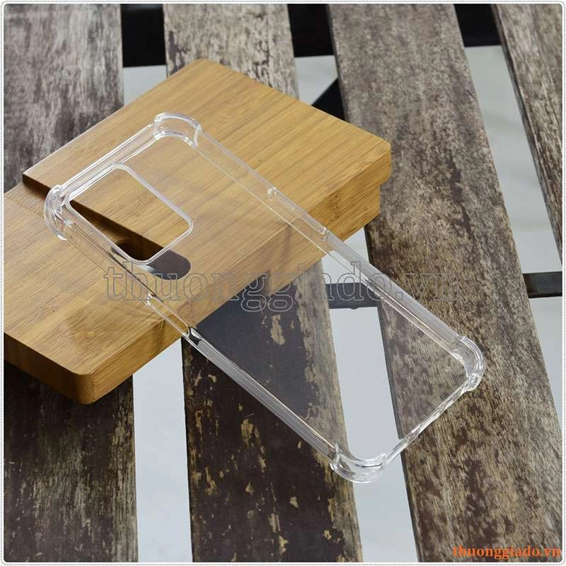 Ốp lưng dẻo trong suốt Realme C35 (4G), tăng cường chống sốc 4 góc