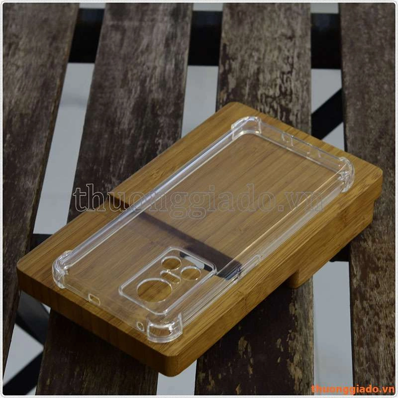 Ốp lưng dẻo trong suốt Realme GT Neo 3, tăng cường chống sốc 4 góc