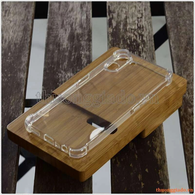 Ốp lưng dẻo trong suốt Realme V20 (5G), tăng cường chống sốc 4 góc