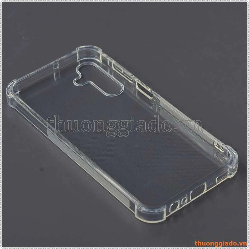 Ốp lưng dẻo trong suốt Samsung Galaxy A15, chống sốc 4 góc