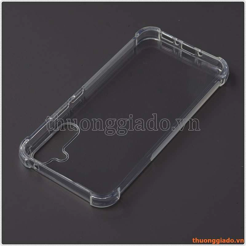 Ốp lưng dẻo trong suốt Samsung Galaxy A34 (5G), chống sốc 4 góc
