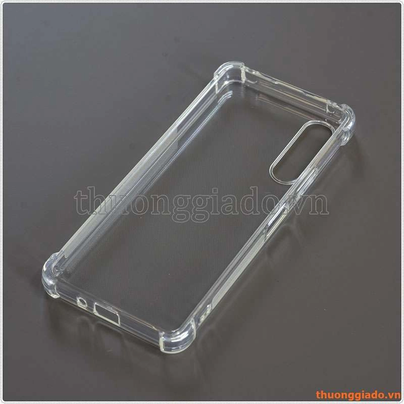 Ốp lưng dẻo trong suốt Sony Xperia 10 V (Mark 5), tăng cường chống sốc 4 góc