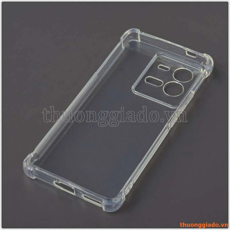 Ốp lưng dẻo trong suốt Vivo iQOO 10 Pro, chống sốc 4 góc