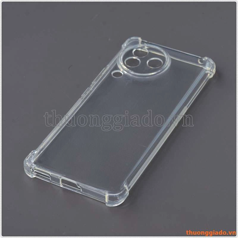 Ốp lưng dẻo trong suốt Xiaomi CIVI 3 (5G), chống sốc 4 góc