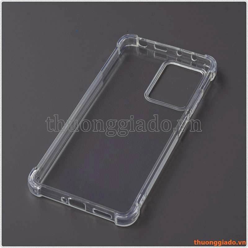 Ốp lưng dẻo trong suốt Xiaomi Redmi Note 12 Pro (5G), chống sốc 4 góc