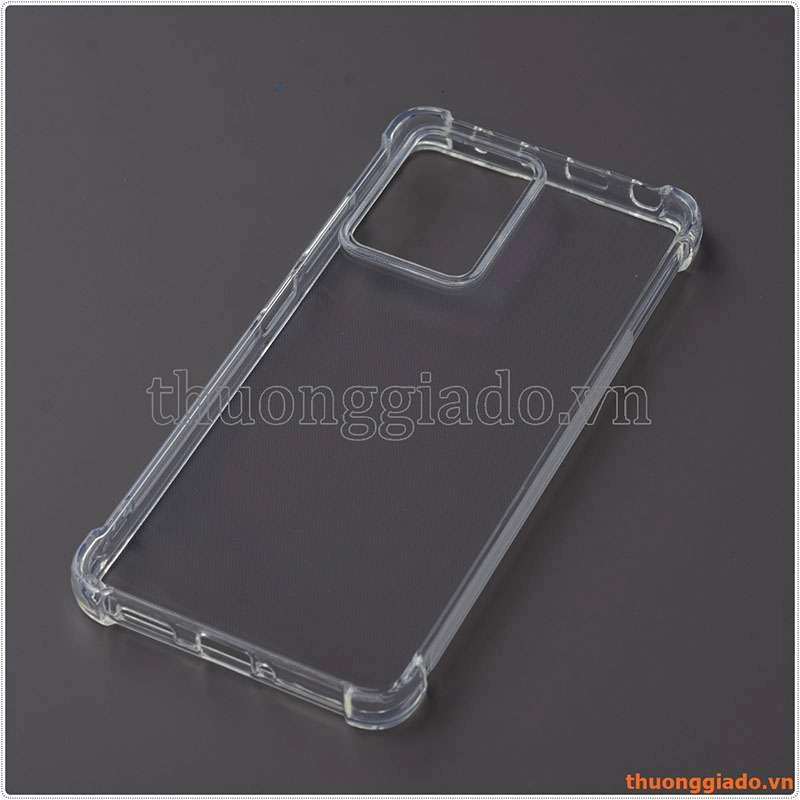 Ốp lưng dẻo trong suốt Xiaomi Redmi Note 12 Pro (5G), chống sốc 4 góc