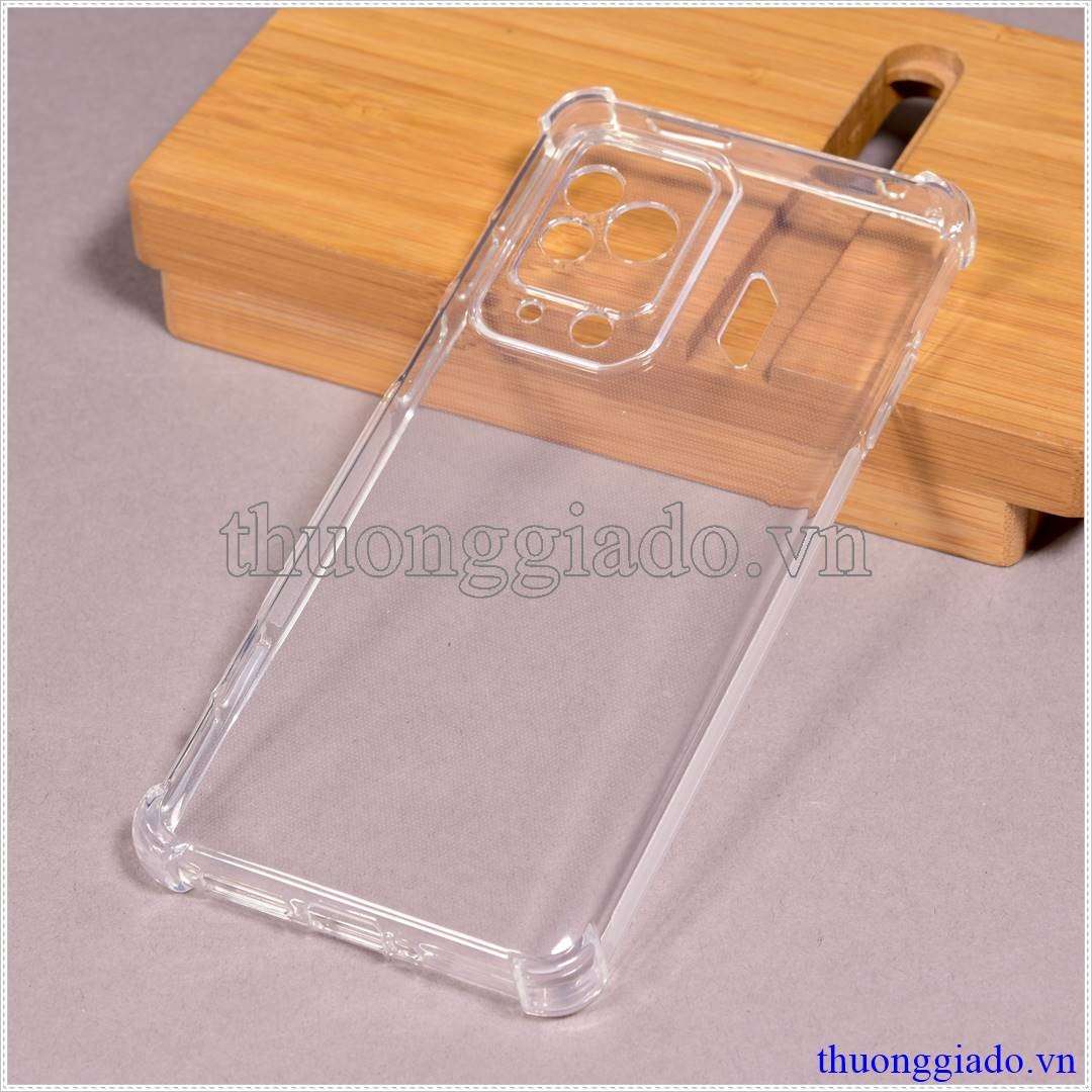 Ốp lưng dẻo Xiaomi Black Shark 5 Pro (Ốp lưng Silicone trong suốt tăng cường chống sốc 4 góc)