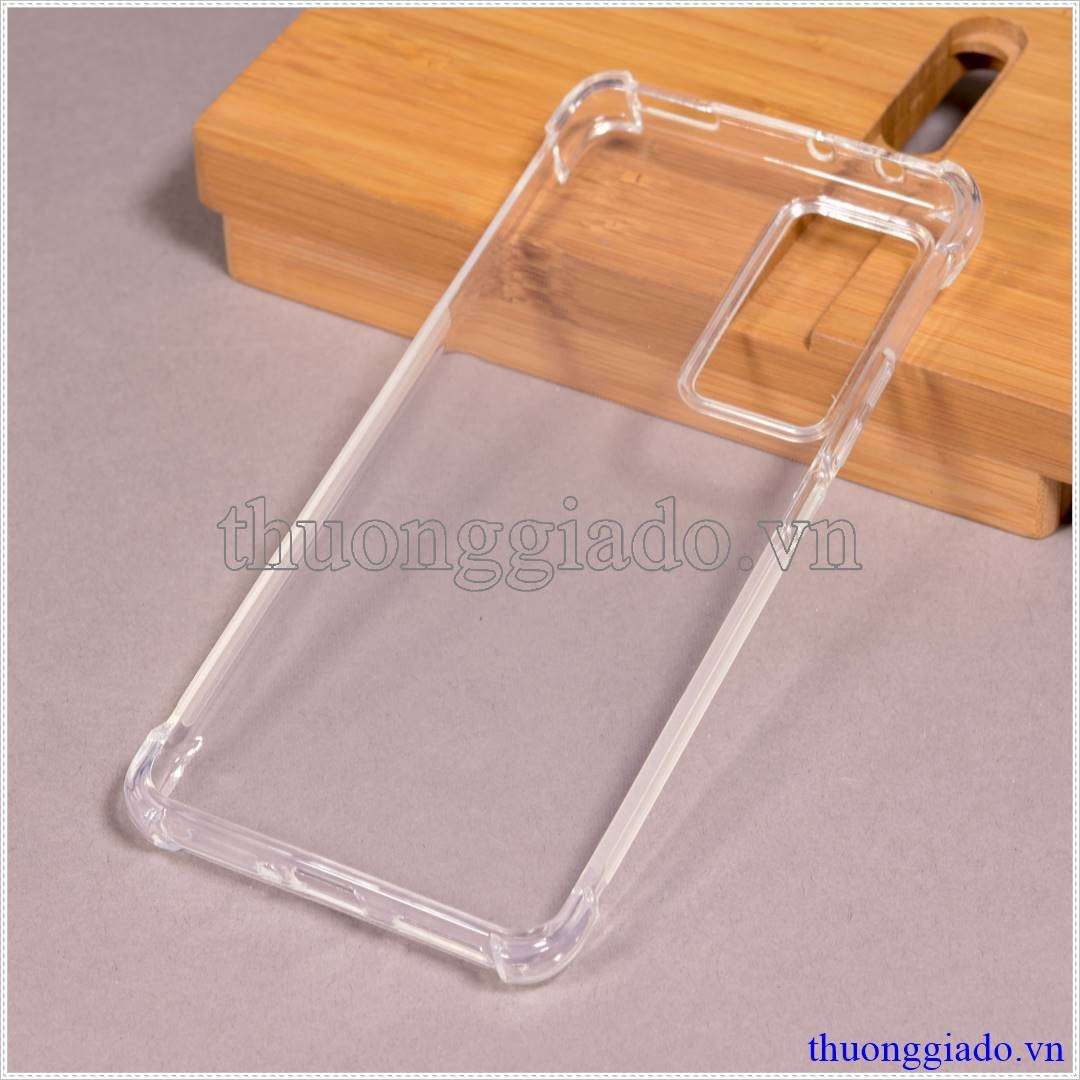 Ốp lưng dẻo Xiaomi Mi 12 Pro (Ốp lưng Silicone trong suốt tăng cường chống sốc 4 góc)