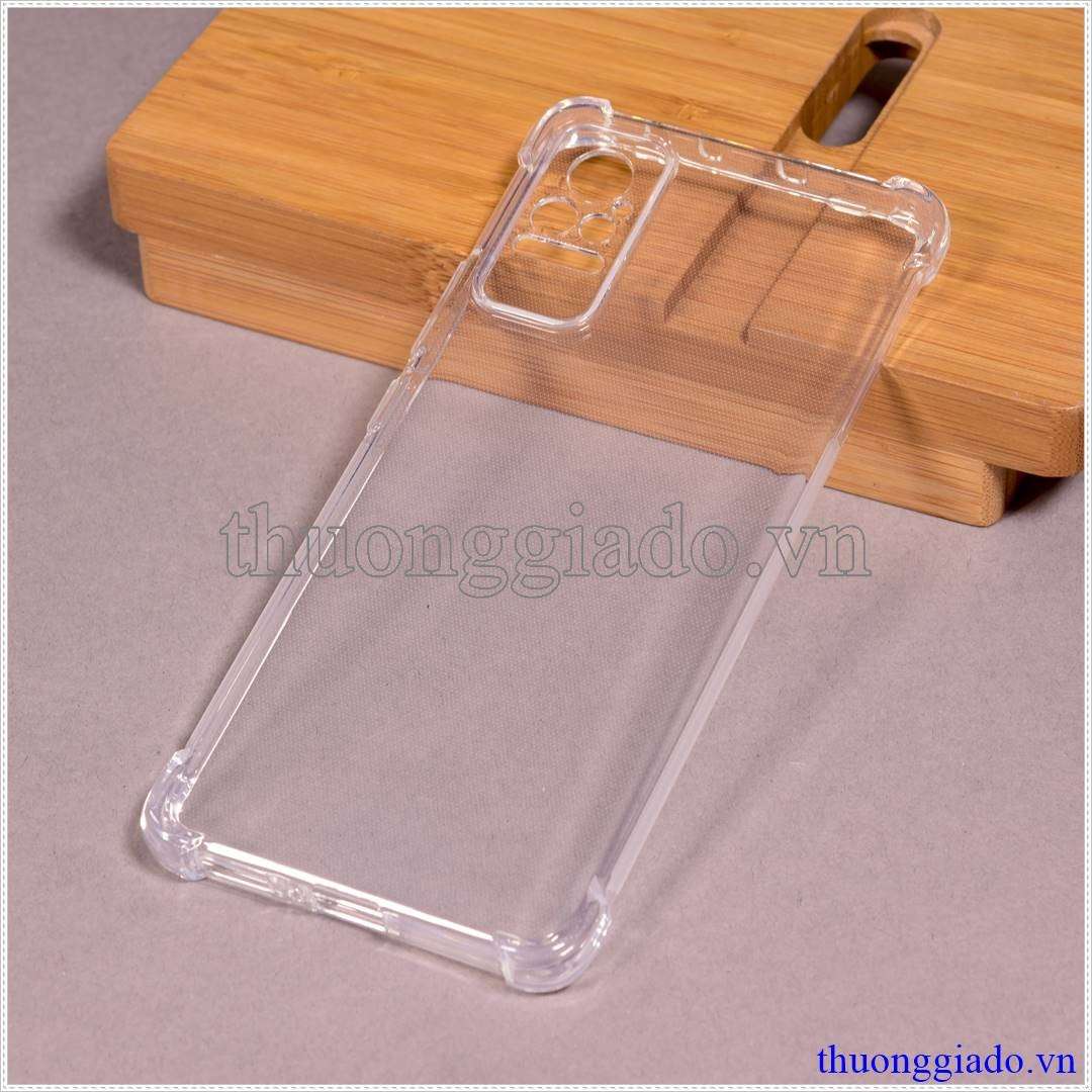 Ốp lưng dẻo Xiaomi Mi Civi (Ốp lưng Silicone trong suốt tăng cường chống sốc4 góc)